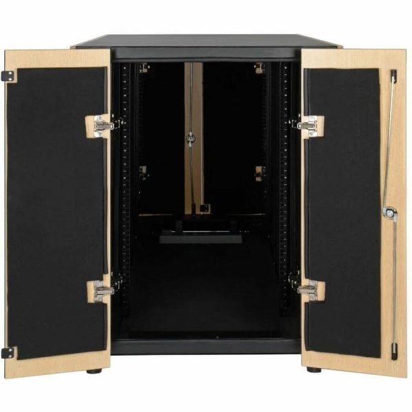 Eaton Tripp Lite Series SmartRack Sound Proof Half-Height Server Rack Enclosure, 18U - Image 4