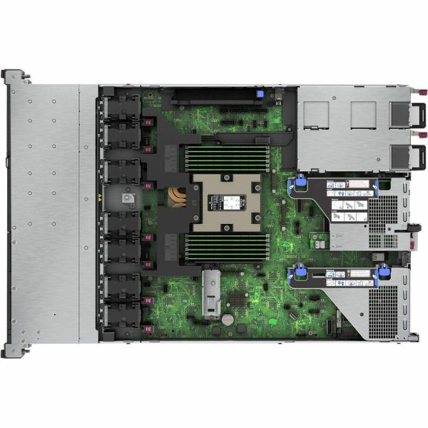 HPE SMART CHOICE ProLiant DL325 G11 1U Rack Server - 1 x AMD EPYC 9354P 3.25 GHz - 256 GB RAM - 3.84 TB SSD - (2 x 1.92TB) SSD Configuration - 12Gb/s SAS Controller - Image 2