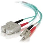 1M LC-SC 50/125 OM4 DUPLEX PVC