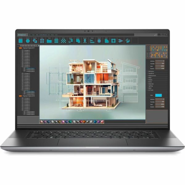 Dell Precision 5000 5690 16" Touchscreen Mobile Workstation - UHD+ - Intel Core Ultra 7 165H - vPro Technology - Intel Evo Platform - 32 GB - 512 GB SSD - English (US) Keyboard - Anodized Titan Gray - Image 3
