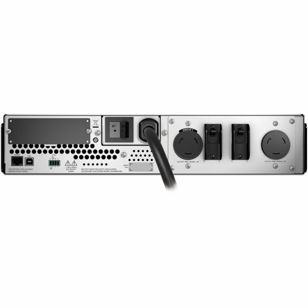 APC Smart-UPS, Line Interactive, 3kVA, Rackmount 2U, 208V, 2x NEMA L6-20R outlets, SmartSlot, AVR, LCD - Image 2