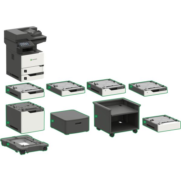 Lexmark MX721adhe Laser Multifunction Printer - Monochrome - Image 2
