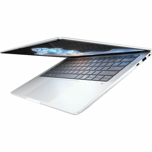 HP EliteBook X G1a 14 inch Notebook Next Gen AI PC Wolf Pro Security Edition - 2.8K - 2880 x 1800 - (AMD Ryzen AI 9 HX 375 Dodeca-core (12 Core) - 32 GB Total RAM - 32 GB On-board Memory - 1 TB SSD - Glacier Silver - Image 3