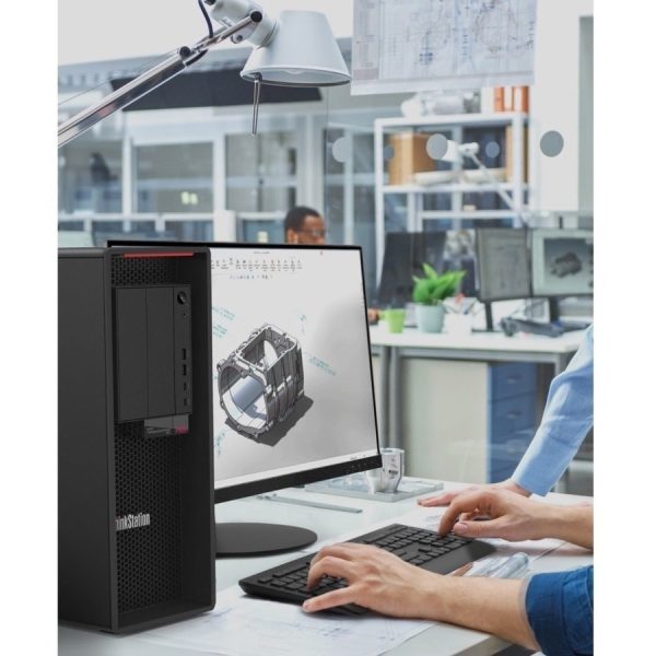 Lenovo ThinkStation P620 30E000M9US Workstation - 1 Ryzen Threadripper PRO 5945WX - 32 GB - 1 TB SSD - Tower - Image 9