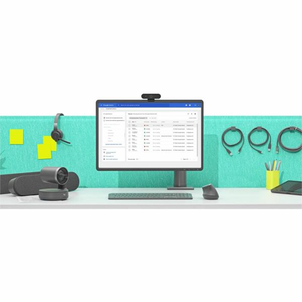 Logitech Medium Room Solution with Tap and Rally System for Google Meet - Image 5