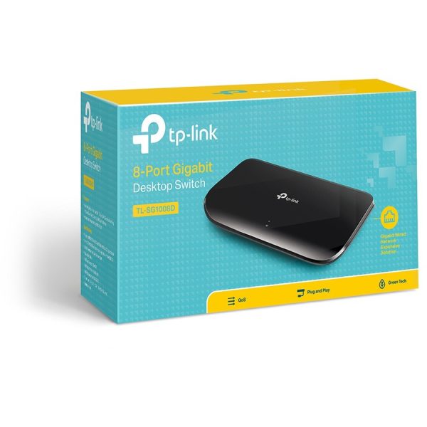 TP-LINK TL-SG1008D - 8 Port Gigabit Ethernet Network Switch - Image 6