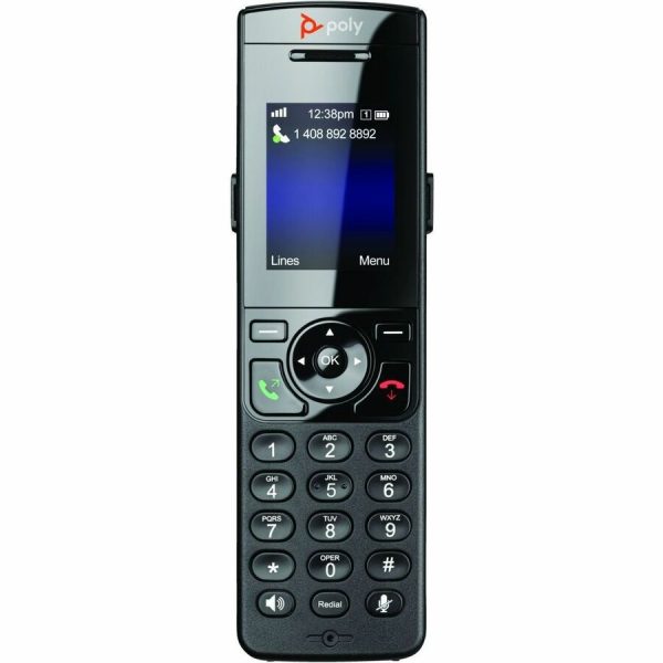 Poly VVX D230 DECT Phone Handset and Charging Cradle with Power Supply - Image 3