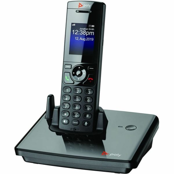 Poly VVX D230 DECT Phone Handset and Charging Cradle with Power Supply - Image 5