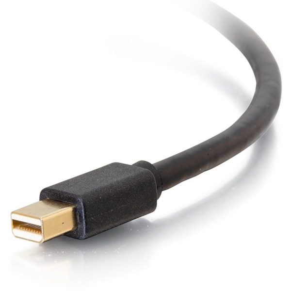 C2G 3ft Mini DisplayPort to HDMI Cable - Mini DP to HDMI Adapter - DisplayPort 1.2a HDMI 1.4b - 4K 30Hz - M/M - Image 2