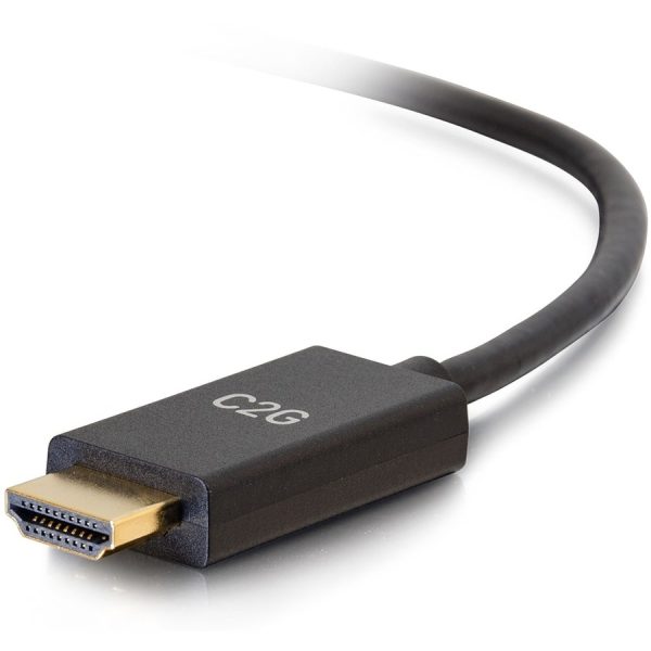 C2G 3ft Mini DisplayPort to HDMI Cable - Mini DP to HDMI Adapter - DisplayPort 1.2a HDMI 1.4b - 4K 30Hz - M/M - Image 3