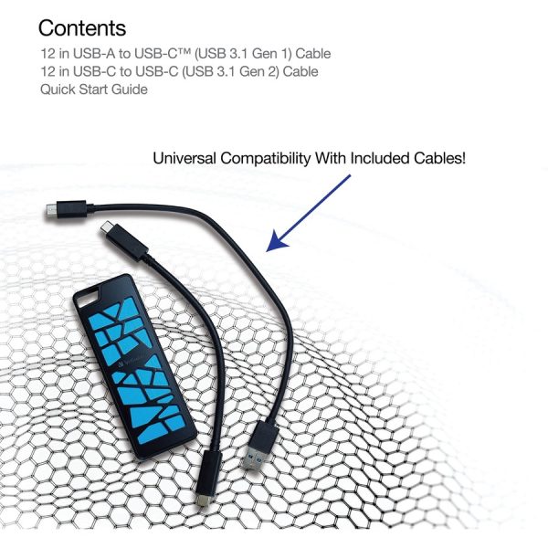 Verbatim 512GB VGX1000 Gaming PCIe NVMe External SSD - Image 9