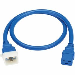 C19 TO P-LOCK C20 3FT BL 6PK