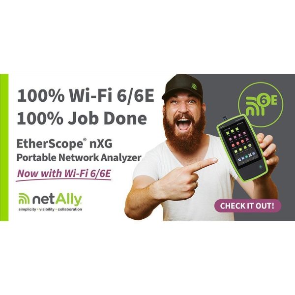 NetAlly EtherScope nXG (EXG-300) Network Testing Device - Image 2
