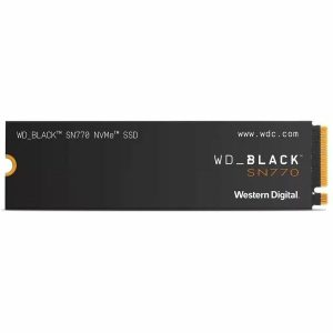 WD Black SN770 WDS100T3X0E-00B3N0 1 TB Solid State Drive - M.2 2280 Internal - PCI Express NVMe (PCI Express NVMe 4.0 x4)