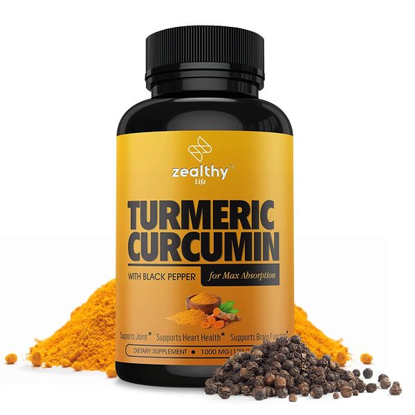 Turmeric Supplement Mood Mobility and Joint Support Supplement Turmeric Curcumin with Black Pepper for Maximum Absorption