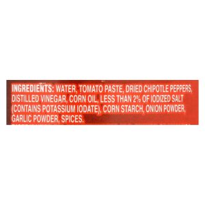 Embasa Adobo Sauce - Chipotle Peppers - Case of 12 - 7 oz.