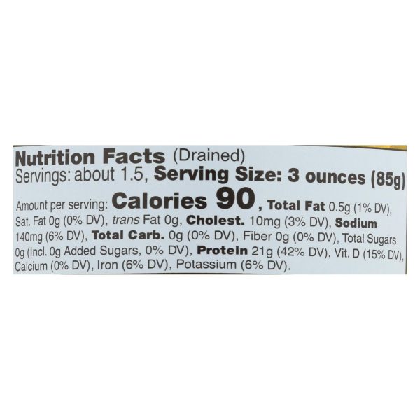 Sustainable Seas - Tuna Chunk Light In H2o - Case of 12 - 5 OZ - Image 3