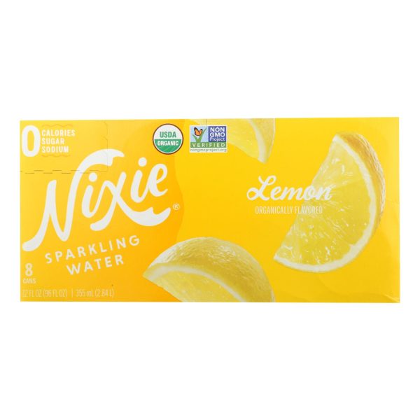 Nixie Sparkling Water - Sparkling Water Lemon - Case of 3 - 8/12 FZ - Image 3