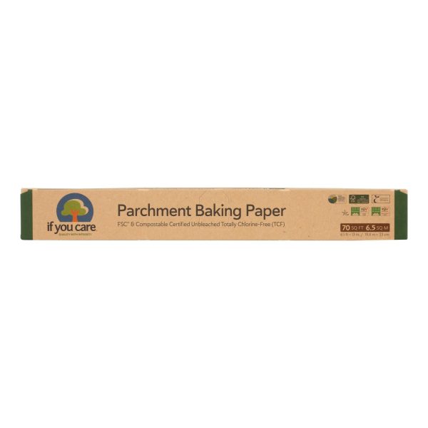 If You Care Parchment Paper - Case of 12 - 70 Sq Ft Rolls