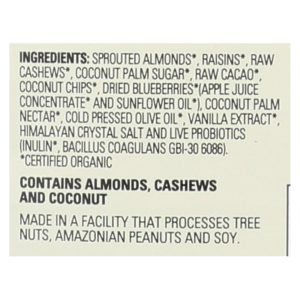 Living Intentions Nut Blend - Sprouted - Dark Cacao - Case of 6 - 4 oz