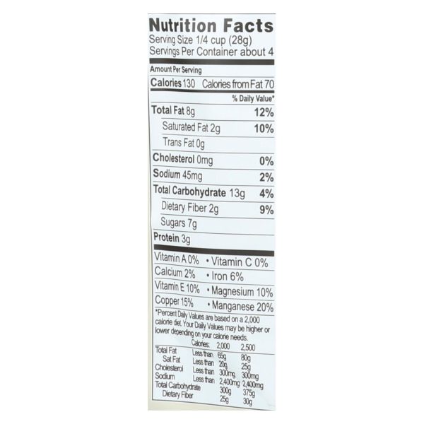 Living Intentions Nut Blend - Sprouted - Dark Cacao - Case of 6 - 4 oz - Image 2
