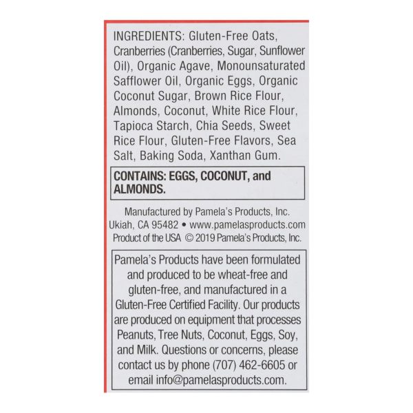 Pamela's Products - Oat Chocolate Chip Whenever Bars - Peanut Butter - Case of 6 - 1.41 oz. - Image 2