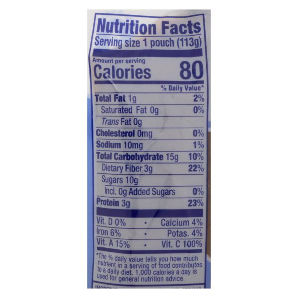 Happy Tot Toddler Food - Organic - Fiber and Protein - Stage 4 - Pear Blueberry and Spinach - 4 oz - case of 16 - Image 3
