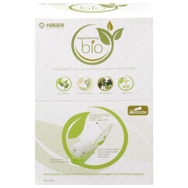 Hager Pharma - Tbrsh Hpy Mrng Bio 40 Ct - 1 Each-CT - Image 2