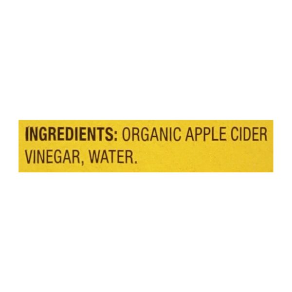 Bragg Organic Raw Unfiltered Apple Cider Vinegar  - 1 Each - 1 GAL - Image 2