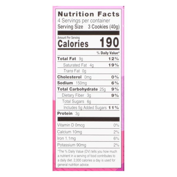 Nairn's - Biscuits Bluberry & Raspberry - Case of 6-5.64 OZ