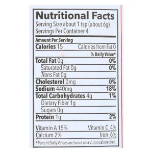 Riega Foods Seasoning - Organic - Veggie Fajitas - No. 12 - .9 oz - case of 8