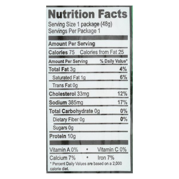 Nick's Sticks Snack Sticks - Turkey - Case of 25 - 1.7 oz. - Image 2
