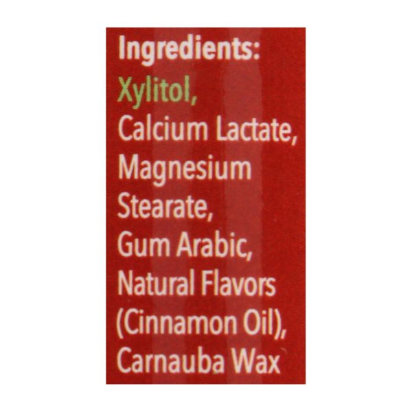 Spry Xylitol Gems - Cinnamon - Case of 6 - 45 Count - Image 2