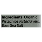 Eden Foods Organic Pocket Snacks - Pistachios - Shelled and Dry Roasted - 1 oz - Case of 12
