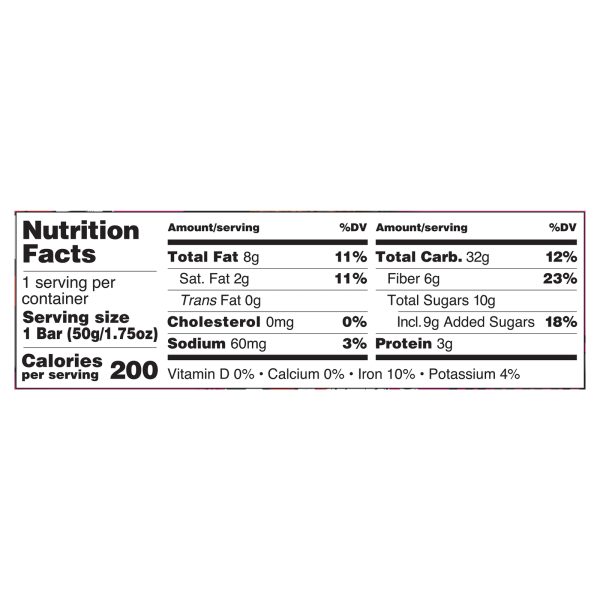 Dave's Killer Bread - Bar Organic Cocoa Brownie Blitz - Case of 12 - 1.75 Ounces - Image 3