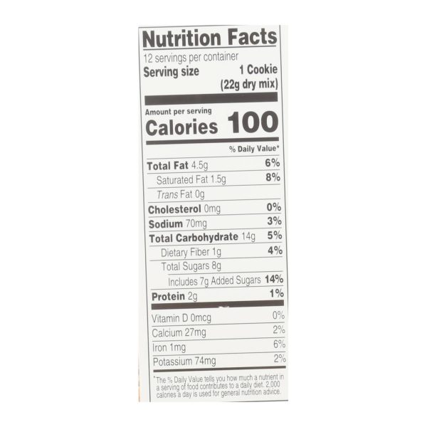 Simple Mills Almond Flour Chocolate Chip Cookie Mix - Case of 6 - 8.4 oz.