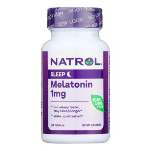 Natrol Melatonin - 1 mg - 90 Tablets