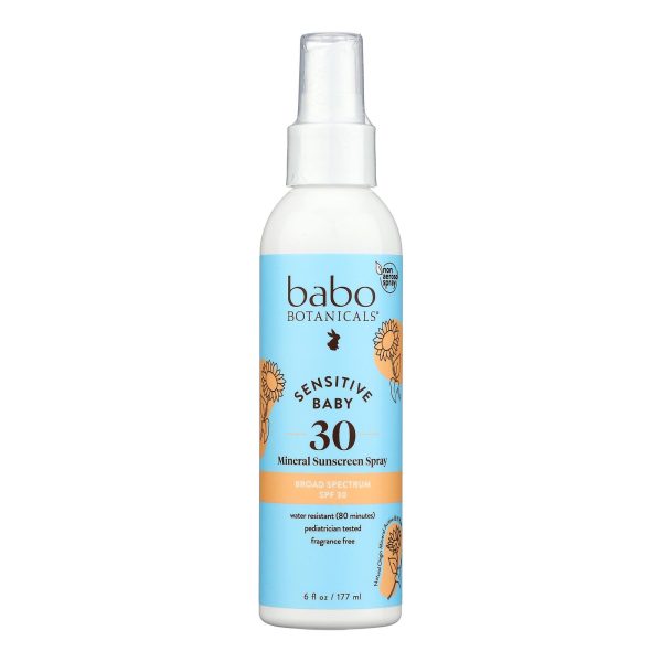 Babo Botanicals - Snscn Spf 30 Bby Skn Spry - 1 Each-6 OZ - Image 2