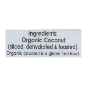 Let's Do Organics Toasted Coconut Flakes - Organic - Case of 12 - 7 oz.
