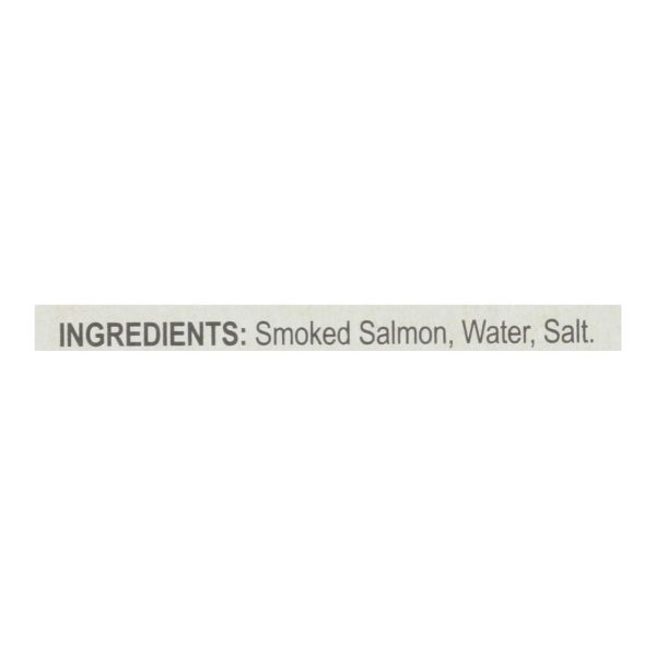 Bar Harbor - Salmon Fillets Wild Smoked Ak - Case of 12-6.7 OZ