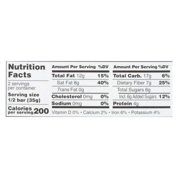 Taza Chocolate Stone Ground Organic Dark Chocolate Bar - Cacao Crunch - Case of 10 - 2.5 oz. - Image 3