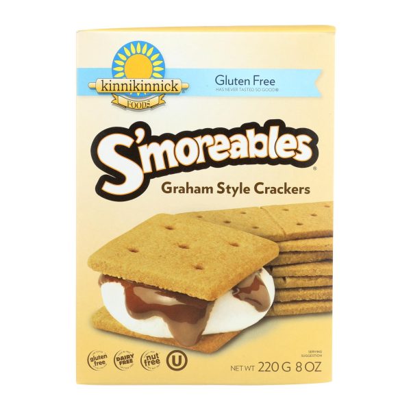 Kinnikinnick Graham Style Crackers - Case of 6 - 8 oz. - Image 3