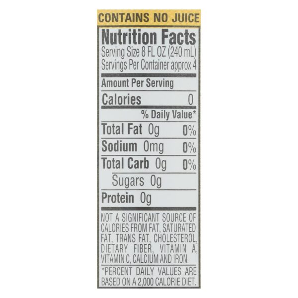 Ice Mountain - Sparkling Water - Lively Lemon - Case of 12 - 33.8 fl oz. - Image 3