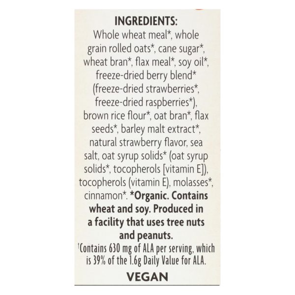 Nature's Path Organic Flax Plus Cereal - Red Berry Crunch - Case of 12 - 10.6 oz. - Image 2
