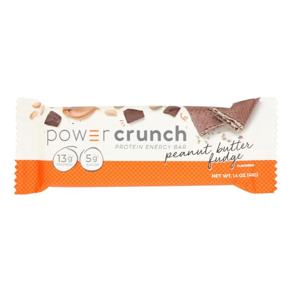 Power Crunch Bar - Peanut Butter Fudge - Case of 12 - 1.4 oz - Image 3