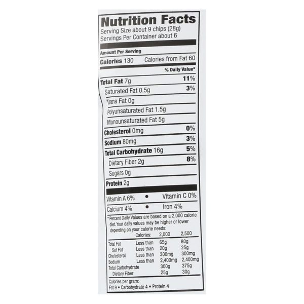 Way Better Snacks Tortilla Chips - Sweet Potato - Case of 12 - 5.5 oz. - Image 3