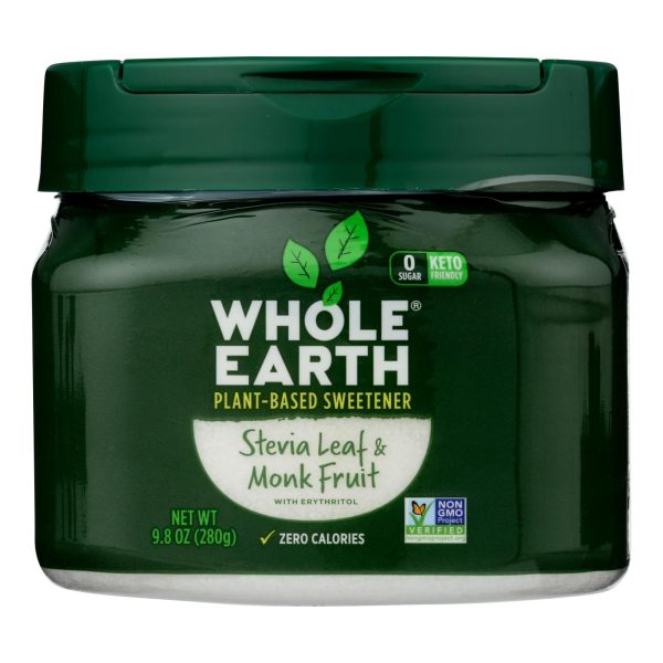 Whole Earth Sweetener Co - Sweetener Monkfrt Stevia - Case of 8-9.8 OZ - Image 2