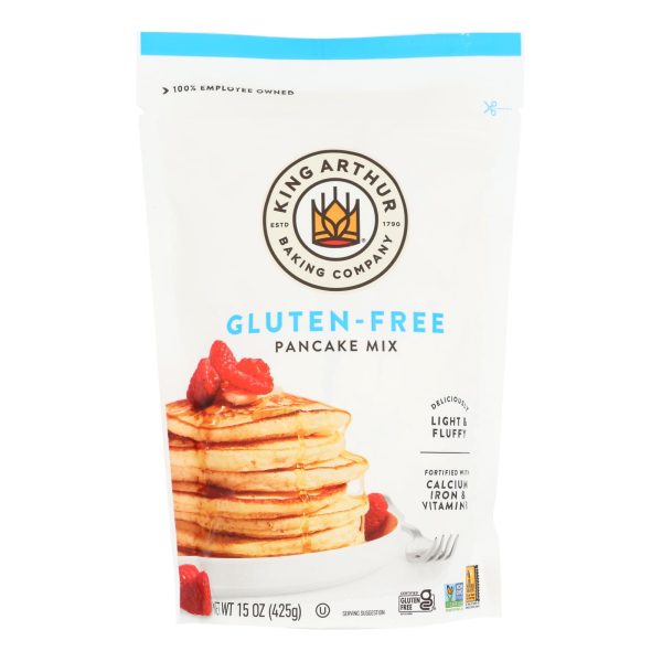 King Arthur Pancake Mix - Case of 6 - 15 oz. - Image 3