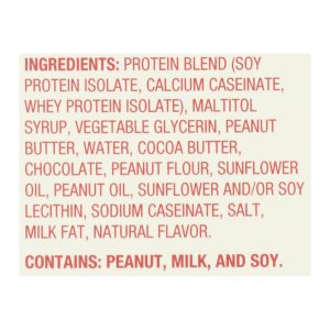 Think Thin's Creamy Peanut Butter High Protein Bars  - Case of 6 - 5/2.1 OZ