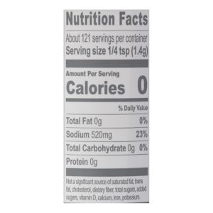 Himalania Fine Grain Himalayan Pink Salt Shaker - Case of 6 - 6 oz.